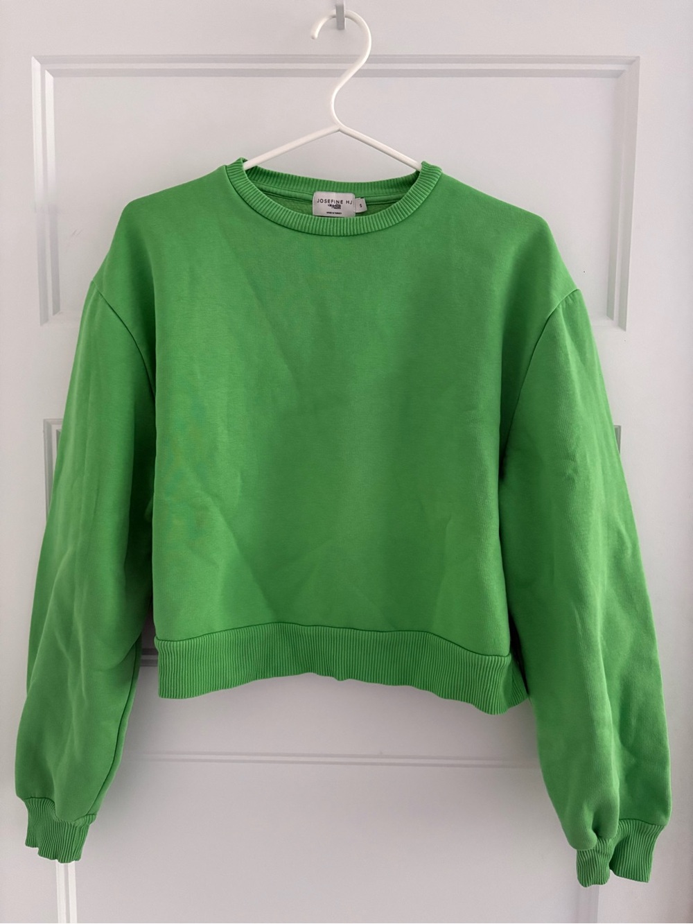 Josefine HJ x NA-KD Green Crewneck Sweatshirt